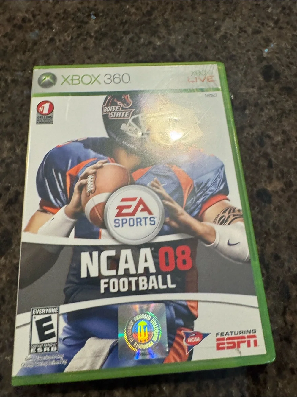 NCAA 08 Football (Xbox 360) - Blue and Red